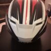 hel4 Bell Motorcycle Helmet - Size: M 57-58 CM - Beautiful Red, Black & White